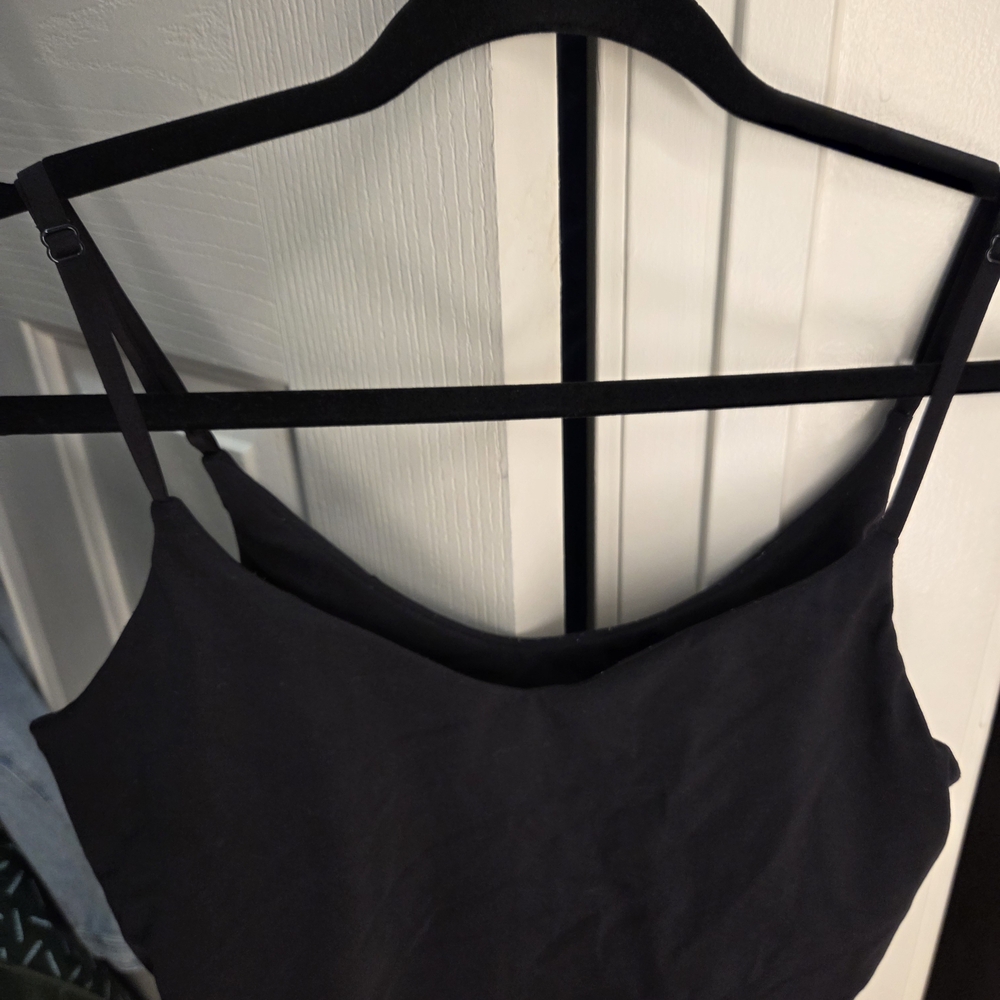 Black lululemon Align™ Cropped Cami Tank Top size 14 sports bra - Picture 2 of 7